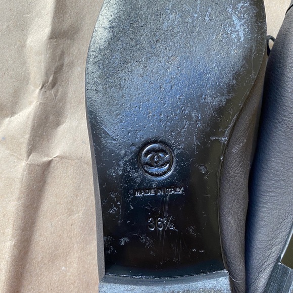 100% authentic Chanel Cap Ballerina Flats 36,5 - Picture 10 of 11